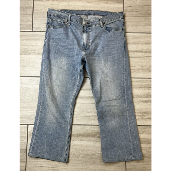 Levis 527 Boot Cut Denim Jeans Men's Size 40x27 Cowboy‎ Rodeo Western Stonewash - Picture 1 of 8
